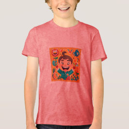 Bella+Leinwand Jugend-Tri-Mix-T - Shirt