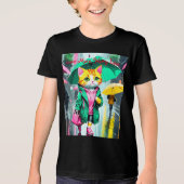 Bella+Leinwand Jugend-Tri-Mix-T - Shirt (Vorderseite)