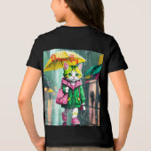 Bella+Leinwand Jugend-Tri-Mix-T - Shirt (Rückseite)