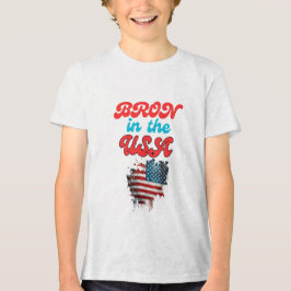 Bella+Leinwand Jugend-Tri-Mix-T - Shirt