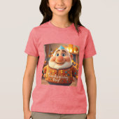 Bella+Leinwand Jugend-Tri-Mix-T - Shirt (Vorderseite)