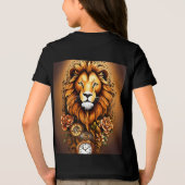 Bella+Leinwand Jugend-Tri-Mix-T - Shirt, Solid Bla Tri-Blend Shirt (Rückseite)