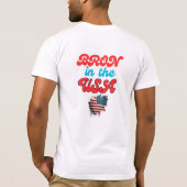 Bella+Leinwand Kurzurlaub T - Shirt (Rückseite)