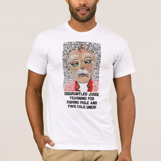 Bella Leinwand Mens T - Shirt Funny, Whimsical Jud