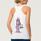 Bella+Leinwand Racerback Tank Top (Rückseite)