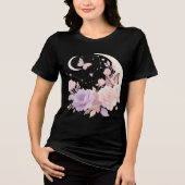 Bella+Leinwand T - Shirt für Frauen mit drei Blend (Vorderseite)