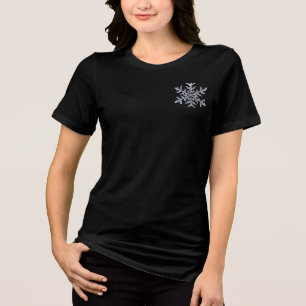 Bella+Leinwand T - Shirt für Frauen mit Dreifachmi