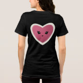 Bella+Leinwand T - Shirt für Frauen mit Dreifachmi (Rückseite)