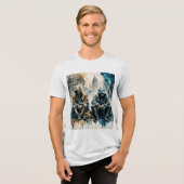 Bella+Leinwand Tri-Mix-T - Shirt (Vorderseite voll)