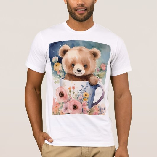 Bella+Leinwand Tri-mix T - Shirt, weiß, Erwachsene T-Shirt (Vorderseite)