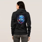 Bella+Leinwand Vollzip Sweatshirts mit Kunstwerken (Schwarz voll)