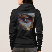 Bella+Leinwand Vollzip Sweatshirts mit Kunstwerken (Rückseite)