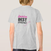 Bella+Leinwand Youth Tri-Blend T - Shirt - Soft, S (Rückseite)