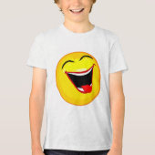 Bella+Leinwand Youth Tri-mix T - Shirt, White Flec Tri-Blend Shirt (Vorderseite)