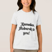 Bella+Leinwand Youth Tri-mix Tri-Blend Shirt (Vorderseite)