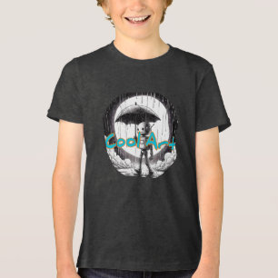 Bella+Leinwand Youth TriMix T - Shirt, Solid Black Tri-Blend Shirt