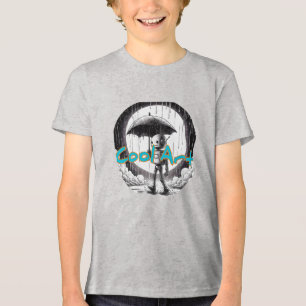 Bella+Leinwand Youth TriMix T - Shirt, Solid Black Tri-Blend Shirt