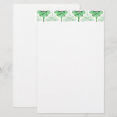 Bella Luna Motten-Briefpapier Briefpapier (Vorne/Hinten)