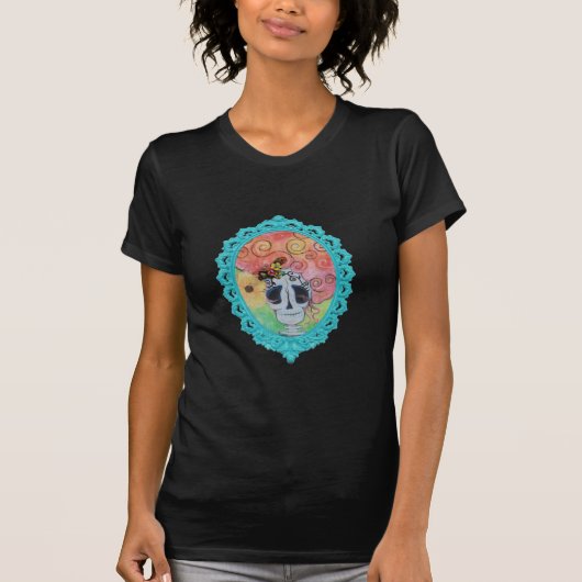 Bella Muerte, Dia de Los Muertos Shirt (Vorderseite)
