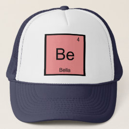 Bella Name Chemistry Element Periodische Tabelle Truckerkappe
