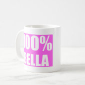 Bella-Name Kaffeetasse (Vorderseite Links)