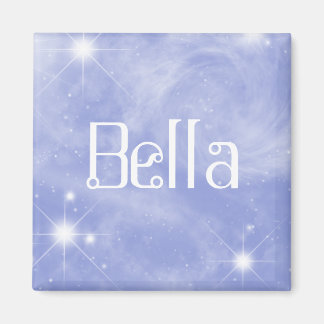 Bella Name Magnet Editable | Starry Space