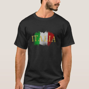 Bella Napoli Nationale Identität Italienische Flag T-Shirt