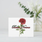 Bella Nonna (schöne italienische Großmutter) Postkarte (Stehend Vorderseite)