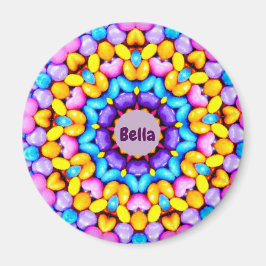 BELLA ~ Personalisiert Osterkaleidoskop~ Magnet