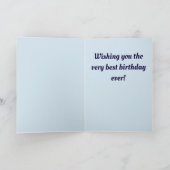 BELLA~ Personalisierte Geburtstagskarte ~ Karte (Innenseite)