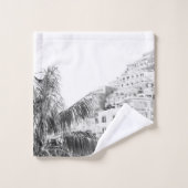 Bella Positano #8 #travel #wall #art Badhandtuch Set (Waschlappen)