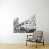 Bella Positano #8 #travel #wall #art Wandteppich (Beispiel)
