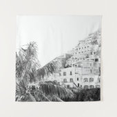 Bella Positano #8 #travel #wall #art Wandteppich (Vorderseite)