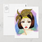 Bella Postkarte (Vorne/Hinten)