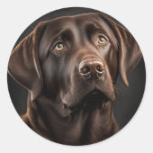 Bella Runder Aufkleber (Vorderseite)