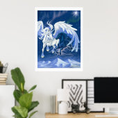 Bella Sara Iceking und Nyx - Druck Poster (Heimbüro)