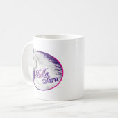 Bella Sara Logo Kaffeetasse (Vorderseite Links)