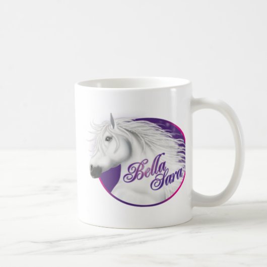 Bella Sara Logo Kaffeetasse (Rechts)