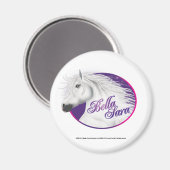 Bella Sara-Logo Magnet (Vorderseite/Rückseite)