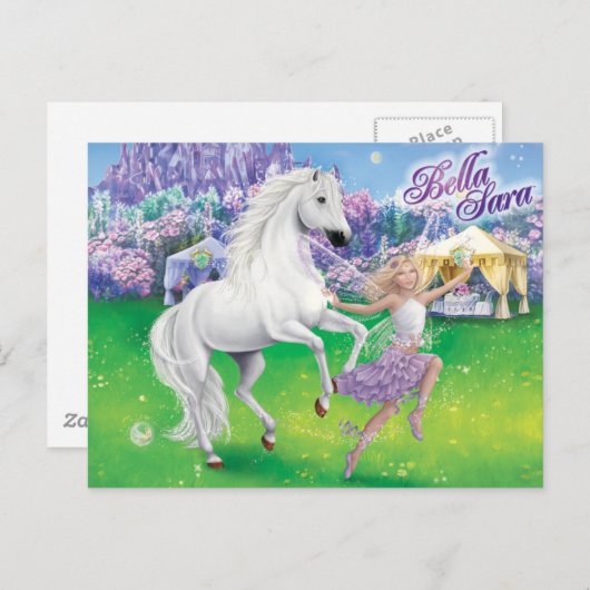 Bella & Sara Moonfee Postkarte (Vorne/Hinten)