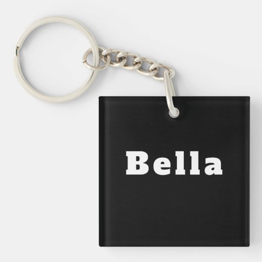Bella Schlüsselanhänger (Vorderseite)