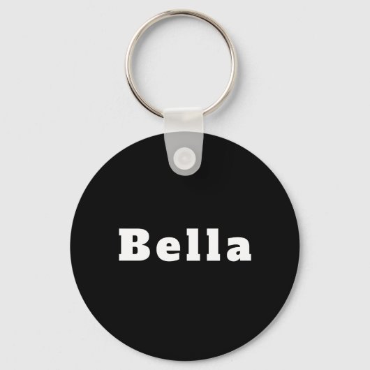 Bella Schlüsselanhänger (Vorderseite)