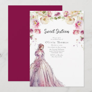 BELLA - Sweet Sixteen Einladung