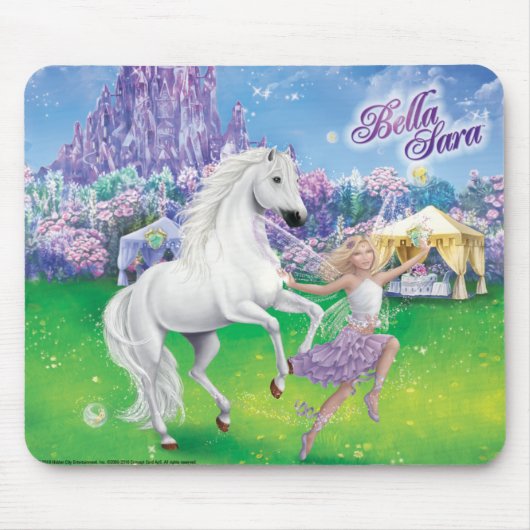 Bella u. Sara Moonfairies Mousepad (Vorne)