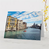 BELLA VENEZIA Jumbo Size Grußkarte Karte (Gelbe Blume)