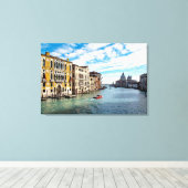 BELLA VENEZIA Stretched Canvas Print Leinwanddruck (Insitu (Holzboden))