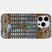 Bella Verre French Girly VII Monogram Case-Mate iPhone Hülle (Rückseite (Horizontal))