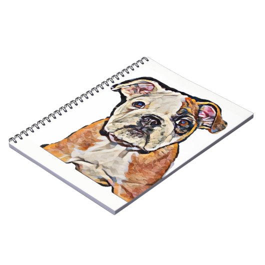 Bella weiß notizblock (Linke Seite)