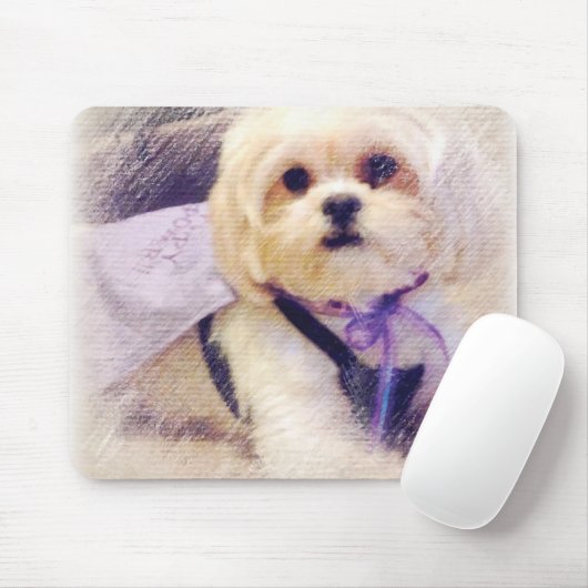 Bella Welpen-Power Mousepad (Mit Mouse)