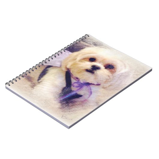 Bella Welpen-Power Notizblock (Linke Seite)